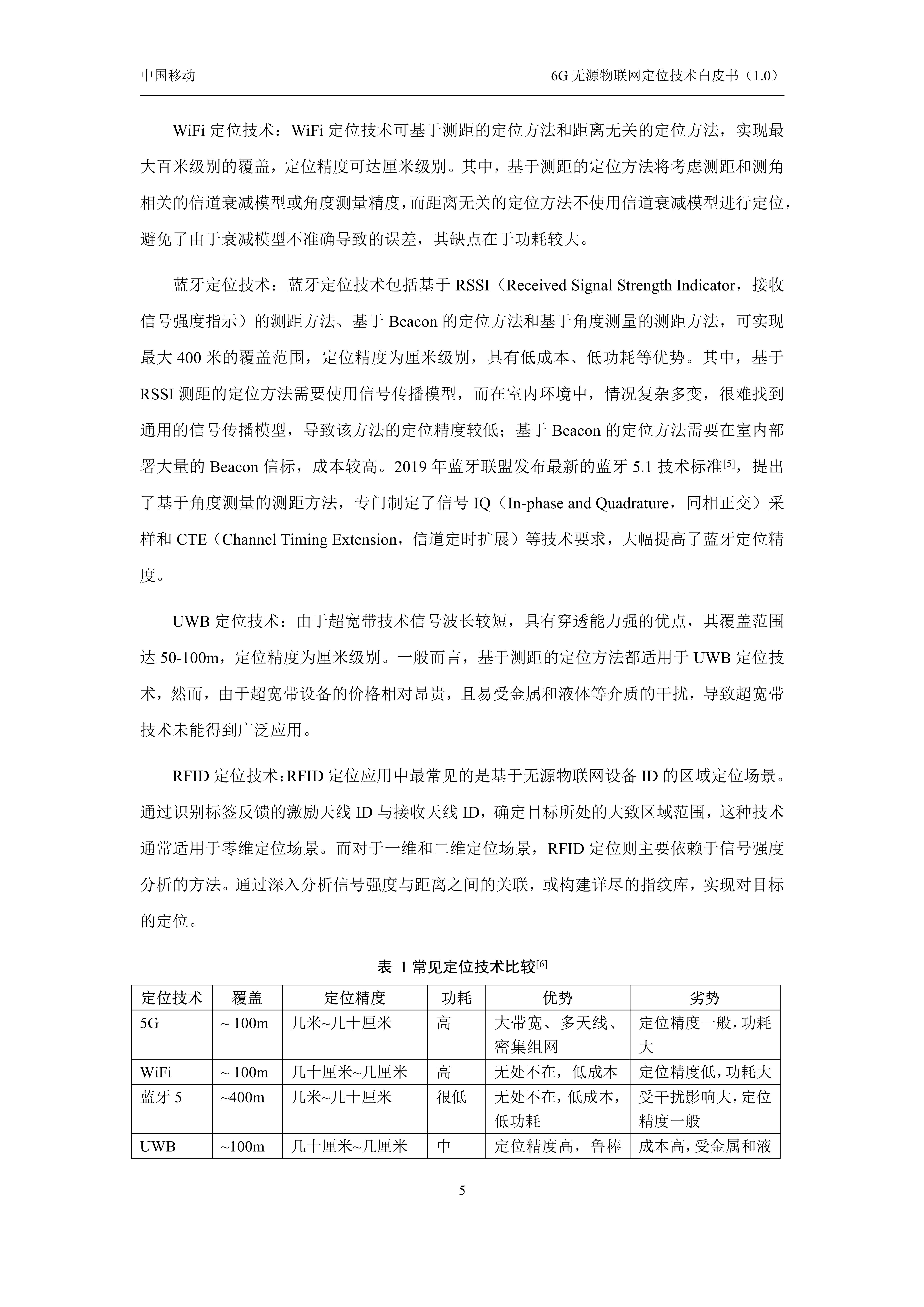 6G无源物联网定位技术白皮书1.0