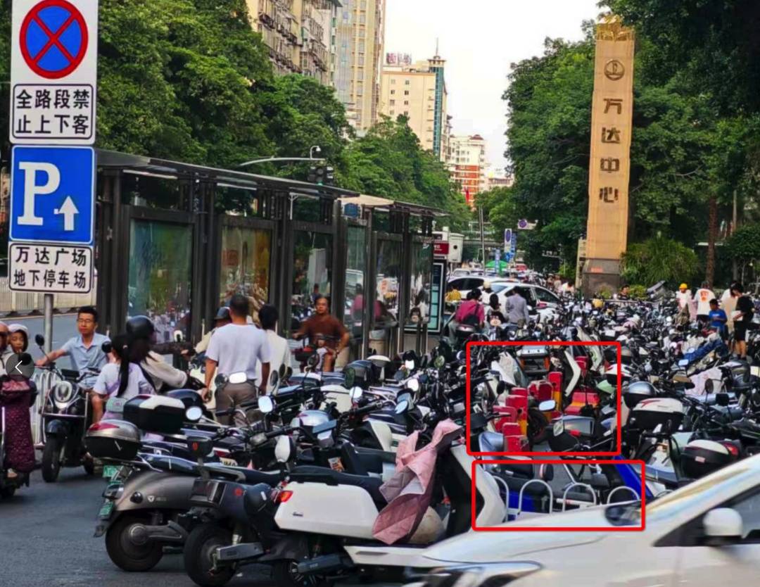 群众给泉州市市长留言：丰泽区宝洲街非机动车严重占道，盼整治
