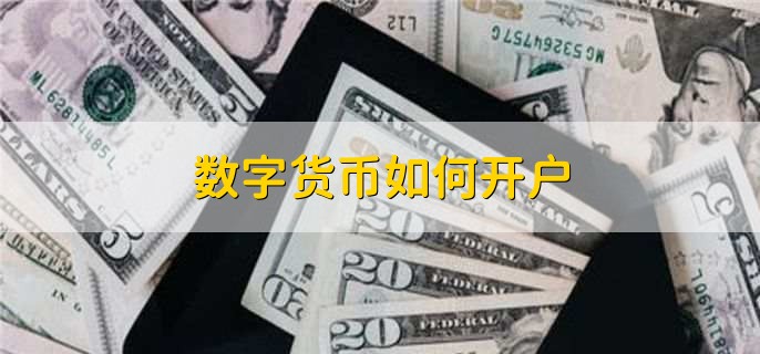 数字货币如何开户(数字货币如何开户有什么好处)