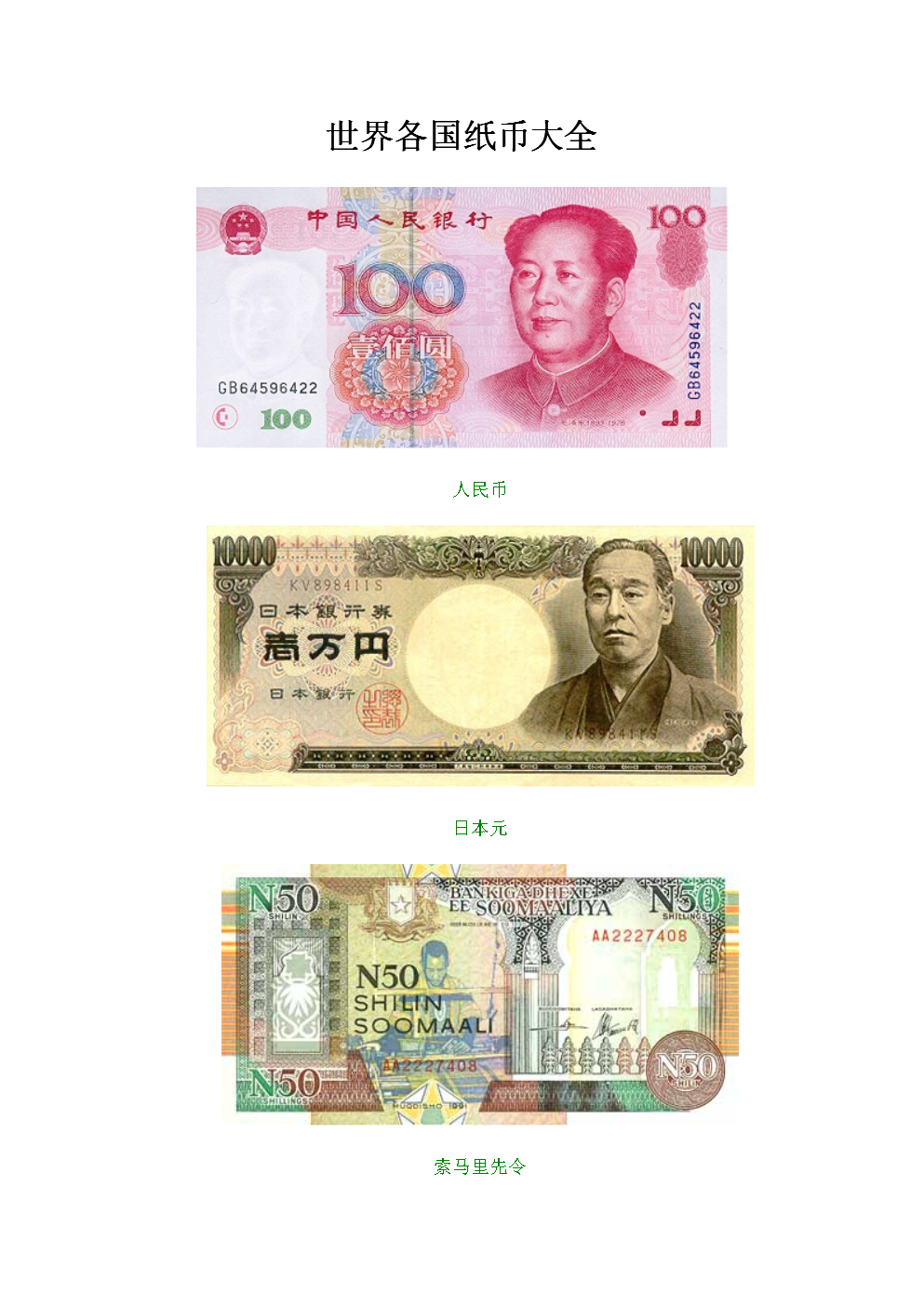 货币名称(菲律宾货币名称)