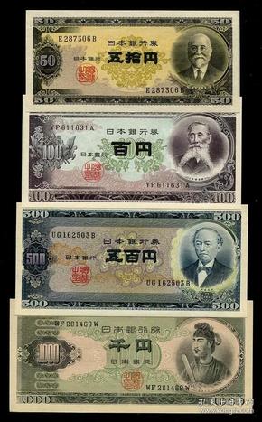 日本货币(日本货币上的人物)