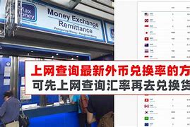 货币兑换查询(货币兑换查询网站)